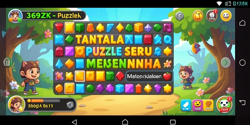 Tampilan screenshot yang menampilkan gameplay seru 369ZK.