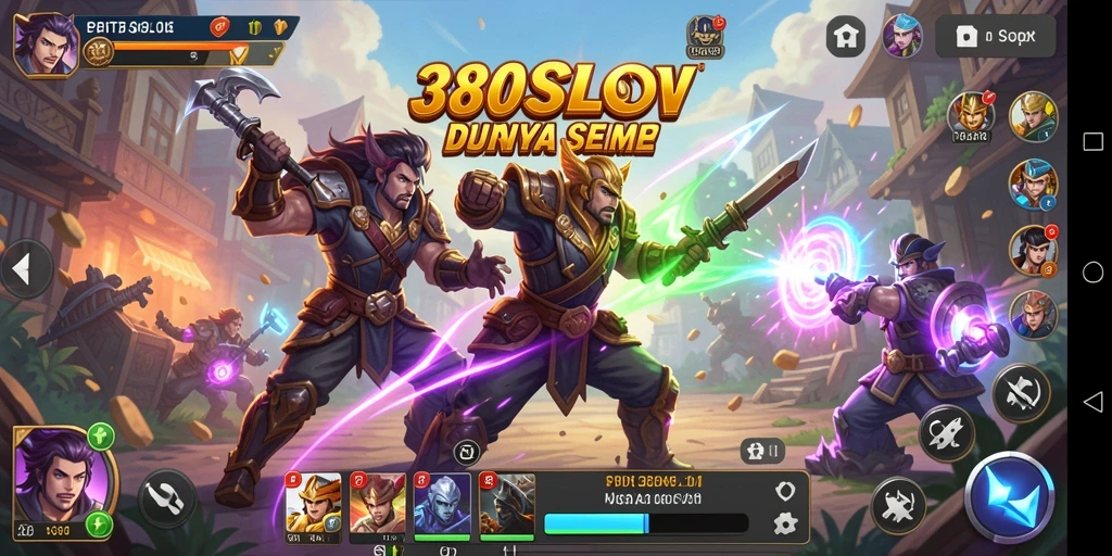 Gameplay seru dengan aksi pertarungan epik di 380SLOT.