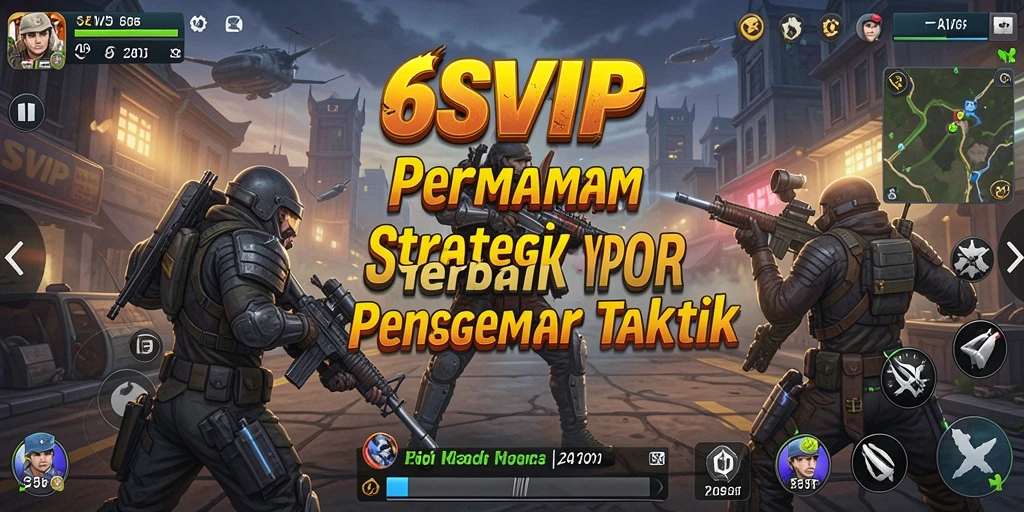 Screenshot gameplay 6SVIP menunjukkan pertarungan strategi yang intens.