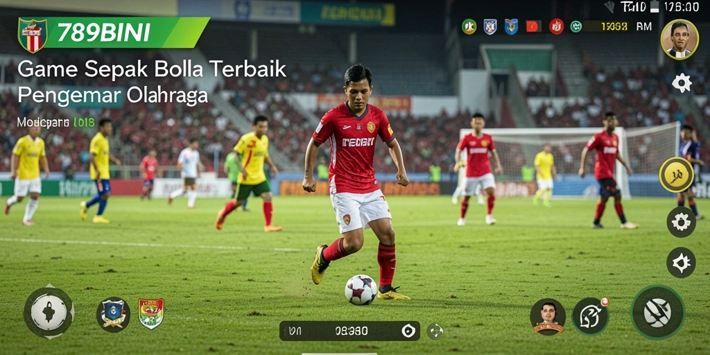 Tampilan gameplay nge-gol yang seru di 789BNI.