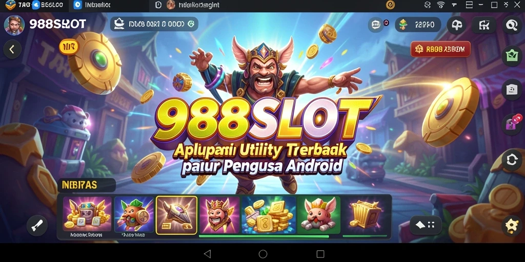 Tampilan antarmuka 988SLOT yang modern dan fungsional.