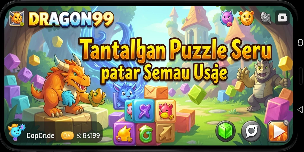 Tampilan gameplay menantang dan seru di DRAGON99.