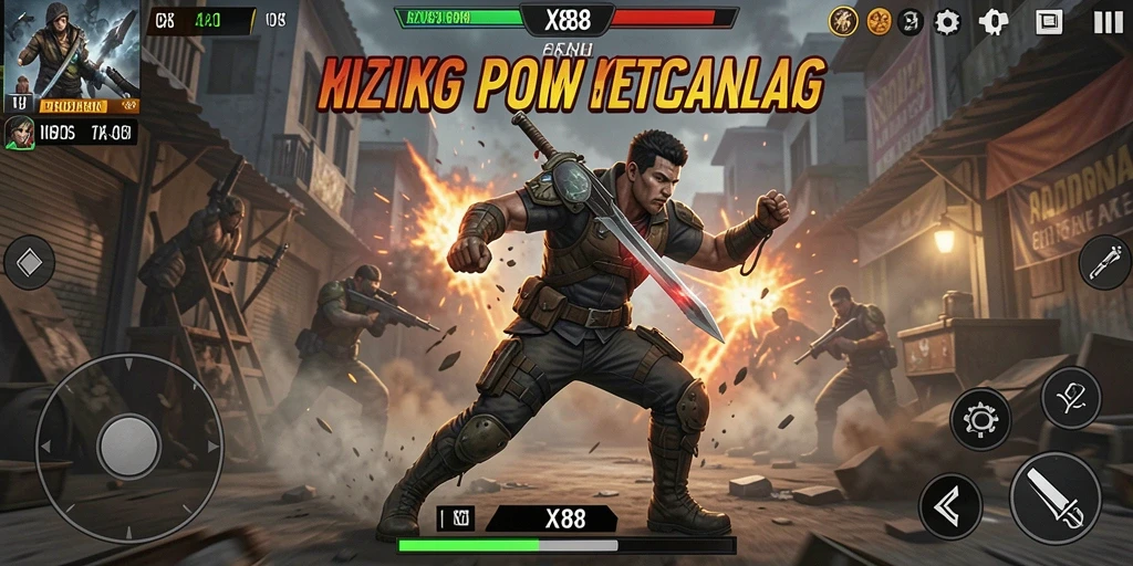 Tangkapan layar X88 menampilkan aksi gameplay yang mendebarkan dan grafis menawan.